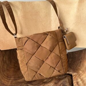 Vince Camuto Audri nylon crossbody shoulder bag